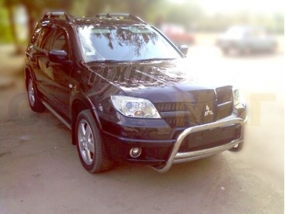 Кенгурин передний 53 мм для Mitsubishi Outlander 2003-2006